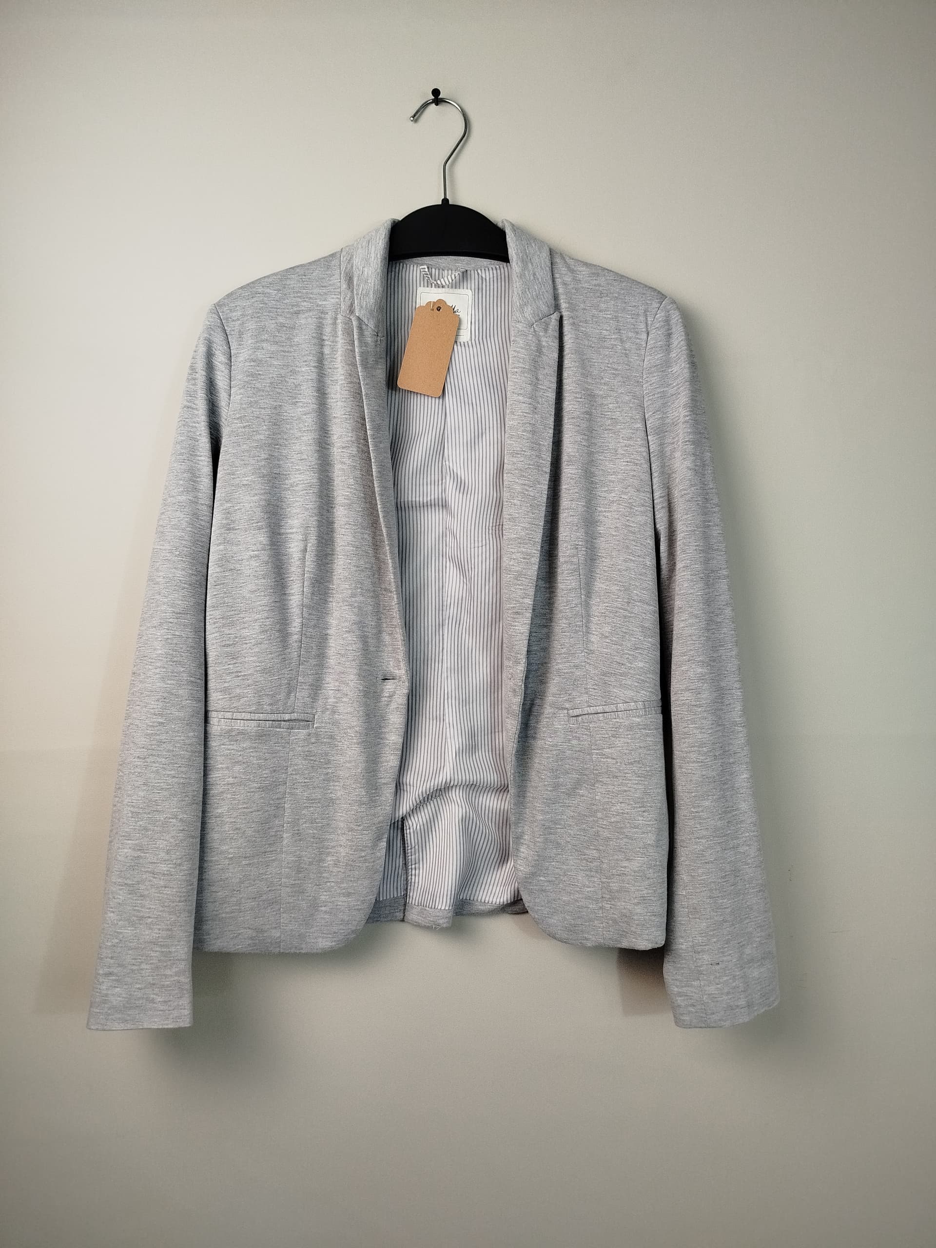 Blazer gris claro Sybilla
