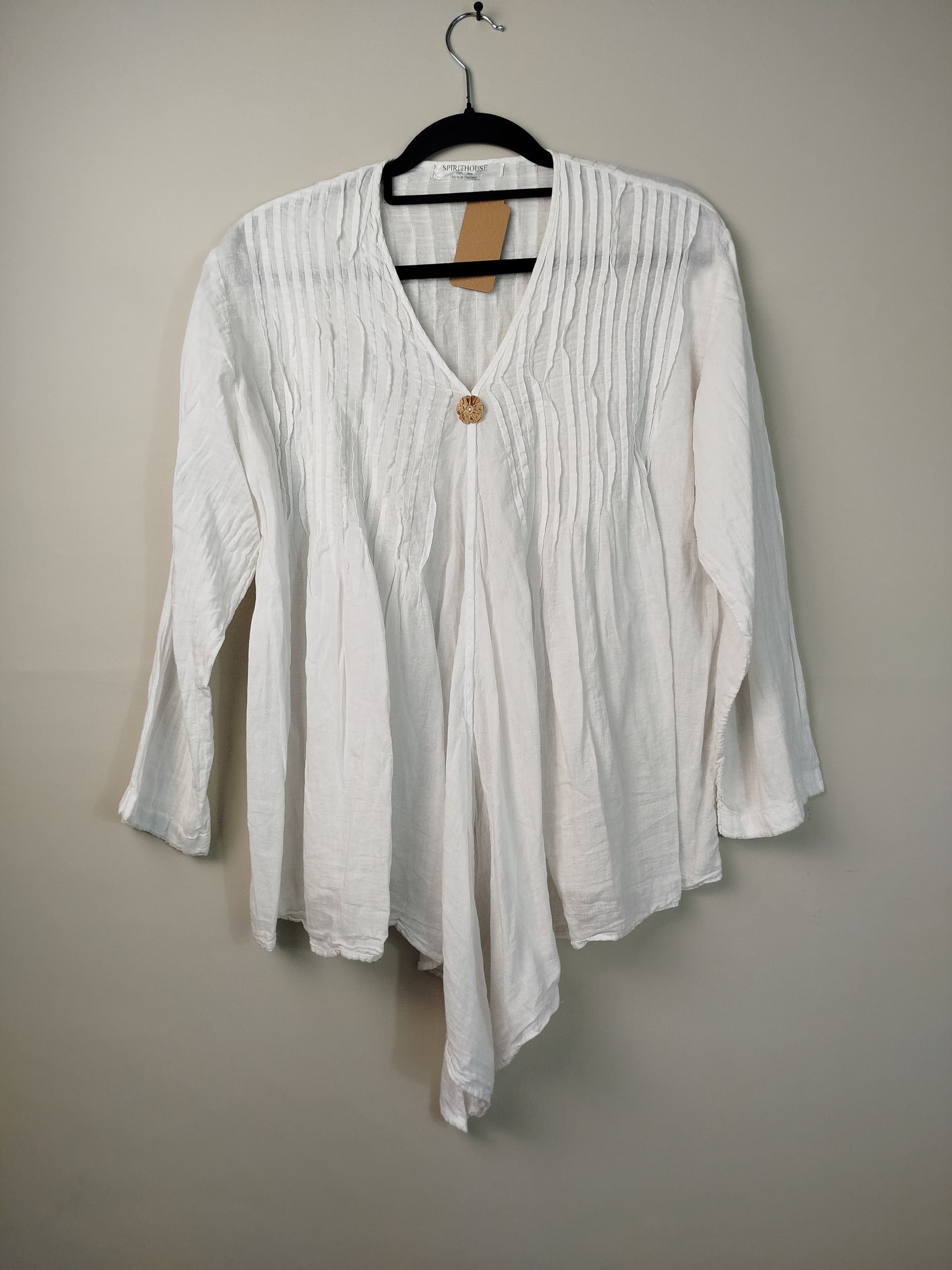 BLUSA TELA ALGODÓN 100%