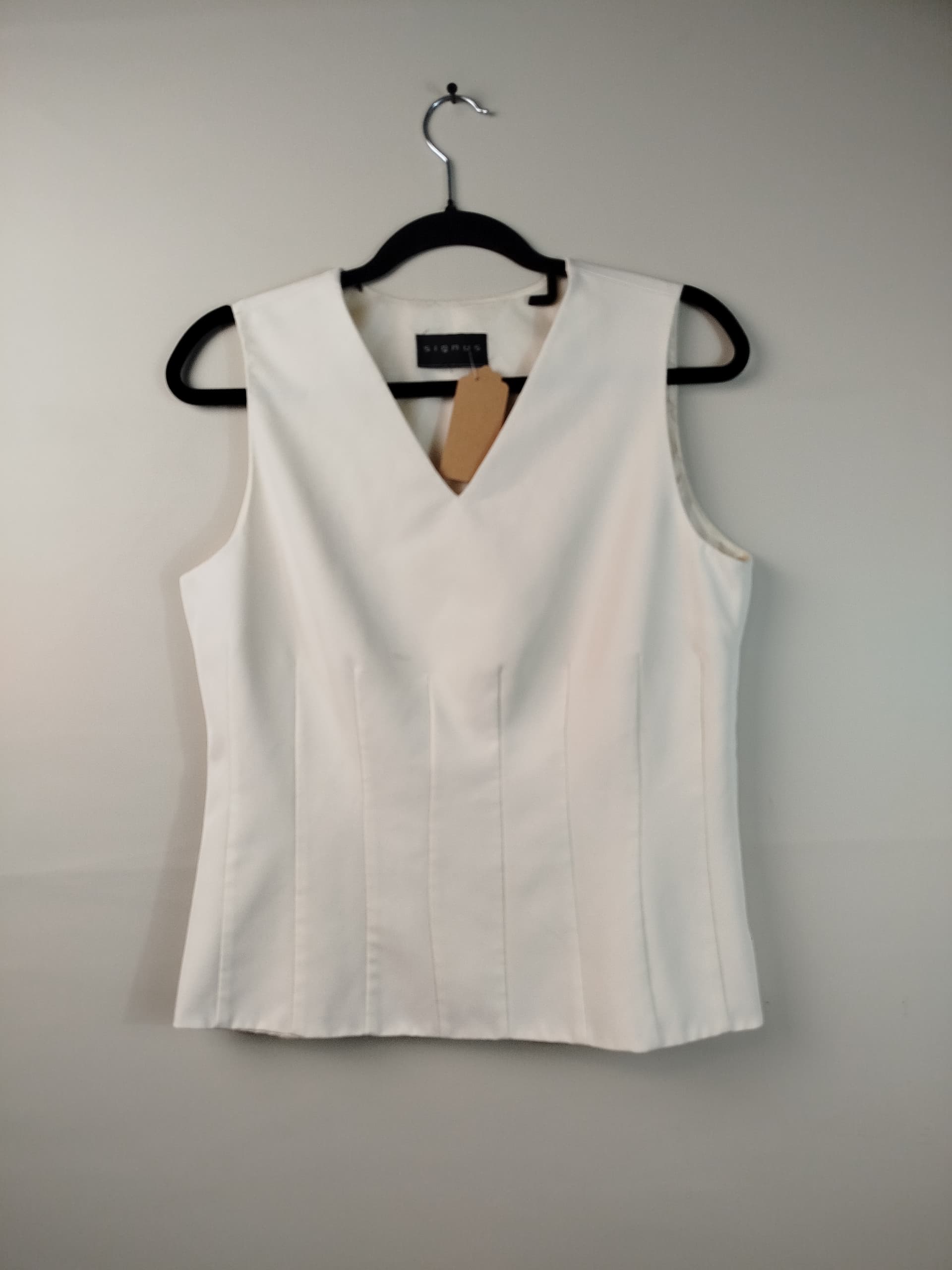 Polera blanco invierno Signus
