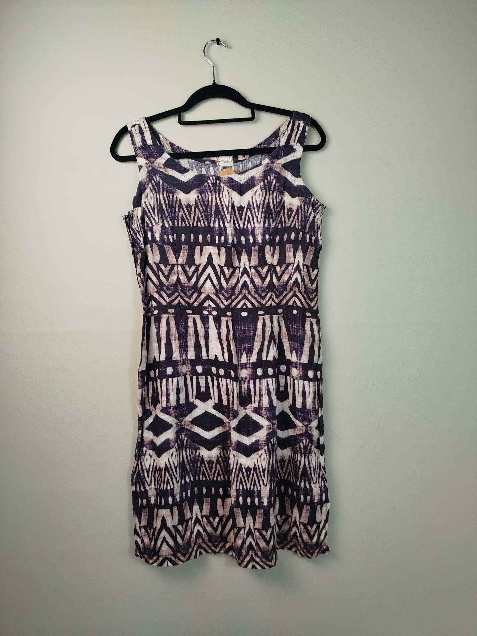 VESTIDO TELA LINO